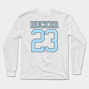 HUCKER Twenty Three Collegiate Blue Long Sleeve T-Shirt